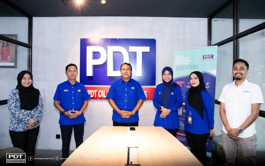 LAWATAN KERJA KETUA EKSEKUTIF KE PEJABAT SATELIT PDT OIL & GAS SERVICES