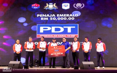 PDT SUMBANG RM50,000 BUAT KONTINJEN SUKMA JOHOR